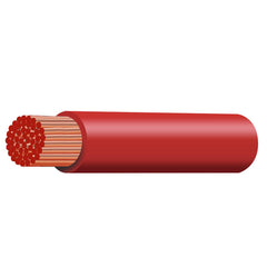 heavy duty 00 b&s single core cable for 12v and 24v high current battery wiring