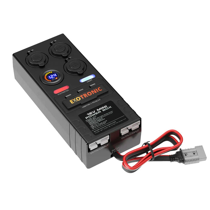 12v mini control hub for campervan electrical systems and accessory control