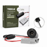12v Starlink Mini boosted power adapter with Anderson style plug and IP67 waterproof connector
