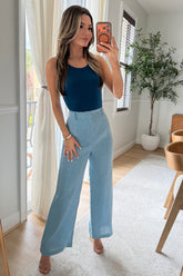 Tatiana Linen trousers