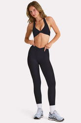 Soft Active Full-Length Leggings in Black