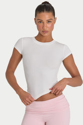 ButterCloud™ T-Shirt in Coconut