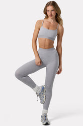 Soft Active Leggings in Grey Marl