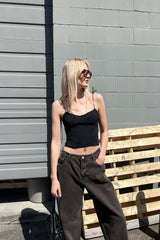 BUSTIER TOP