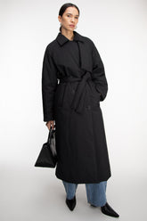 OVERSIZED PUFFER TRENCH COAT