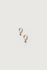 GEM DROP HOOPS