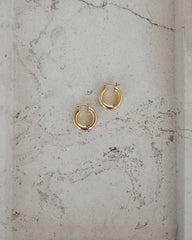Gia Gold Hoop Earring