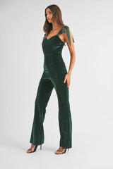 Limited-Time Sale Kara Velvet romper