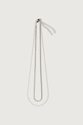 CUBE AND TWIST CHAIN NECKLACE