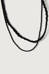 LAYERED NECKLACE WITH PENDANTS