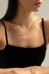 OVAL LINK CHAIN NECKLACE