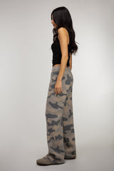 CAMO KNIT PANT