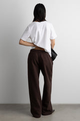 FLEECE STUDIO SWEATPANT WITH SHOCKCORD HEM