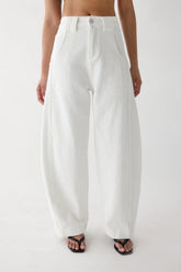 BOUCLE CURVE LEG PANT