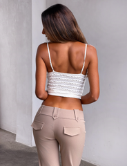 ZORA TOP - CREAM