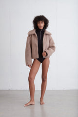 QUARTER ZIP BODYSUIT