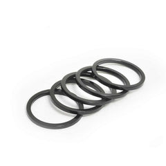 Wheels Manufacturing, Headset Spacer, 1-1/8'', Height: 2.5mm, Aluminum, Black, 5pcs
