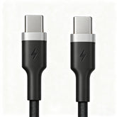 BIOND Type-C To Type-C Nylon Cable 60W 1 Metre - Black (BGG-NY-CTC)