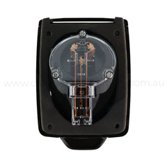 15a black 240v power inlet for caravan powered site connections and safe mains access