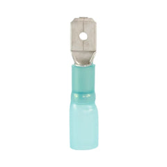 Blue heat shrink male quick disconnect (100 pack) for caravan, rv, and campervan waterproof 12v wiring connections