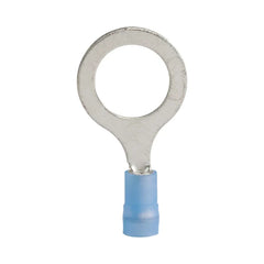 Blue nylon insulated ring terminal M12 (100 pack) for caravan, rv, and campervan 12v wiring connections