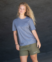 ES16 Performance Shorts. Army Green