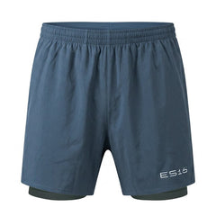 ES16 Performance Shorts, med innershorts. Petrolium