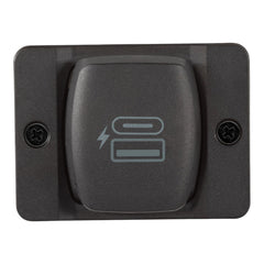 flip pro plus charge usb a and usb c charging socket with front fit bezel