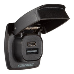 caravan usb a and usb c charging socket flip pro plus