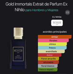 Gold Immortals Ex Nihilo Extrait de Parfum 50 ml