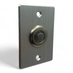 silver led dimmer control close-up
