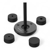 LP 4-9mm 21mm black aluminium cable seal for caravan, rv, and campervan cable entry