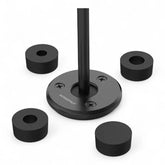 LP 9-14mm 21mm black aluminium cable seal for caravan, rv, and campervan cable entry