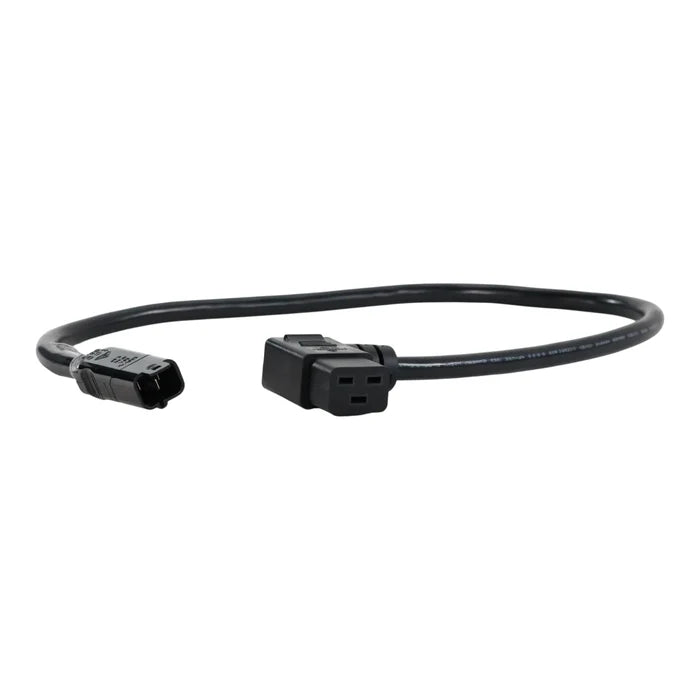 Plug and play to IEC C19 inverter output cable for off grid power systems