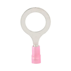 Red nylon insulated ring terminal M12 (100 pack) for caravan, rv, and campervan 12v wiring connections