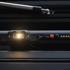 Compact exterior lighting kit for adventure vehicles and work applications