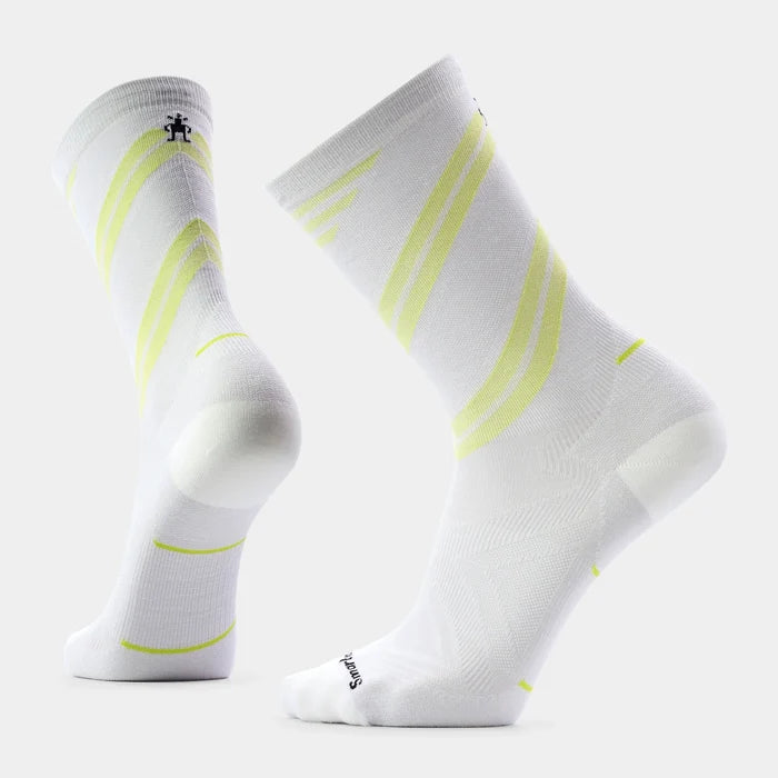 Run Pattern Zero Cushion Crew Socks