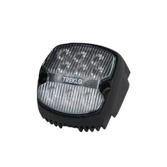 close-up of 80mm LED work light housing