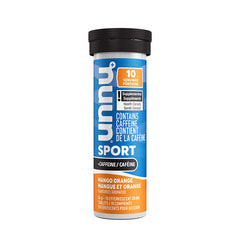 Nuun, Sport with Caffeine, Drink Mix, Orange/Mango, Box of 8, 10 servings, 8pcs