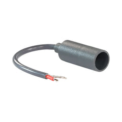 Starlink Mini female DC connector with exposed wire ends ready to join