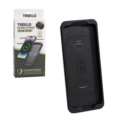 Treklo 15W wireless charger pad with matte finish for vehicle installations