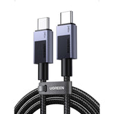 UGREEN Type-C To Type-C Braided Cable 240W 2 Metre - Grey (UG-L513-45068)
