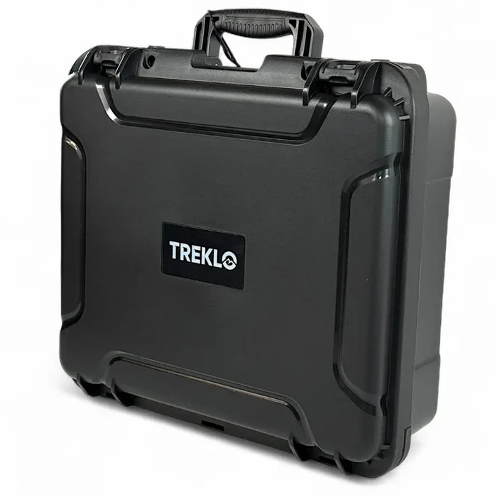 Protective hard case for storing and transporting a shielded magnet mount