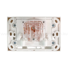 campervan white dual gpo plug and play power point for easy installation