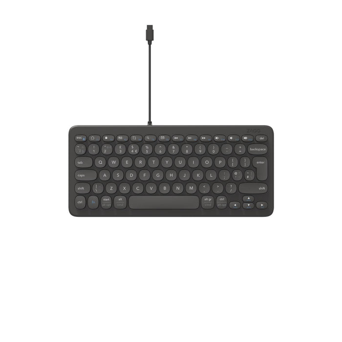ZAGG Connect Wired 12-Inch Keyboard Type-C - Grey (ZAGG-103211036)