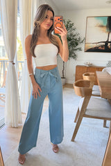 Tatiana Linen trousers
