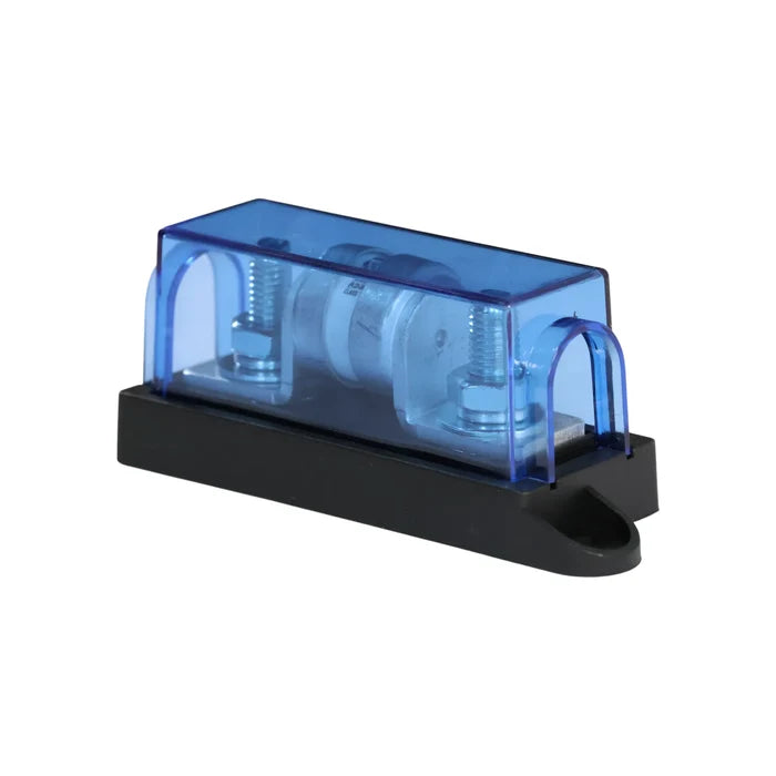 ceramic MEGA fuse and holder for overcurrent protection in rv battery setups