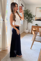 Brittany Linen skirt