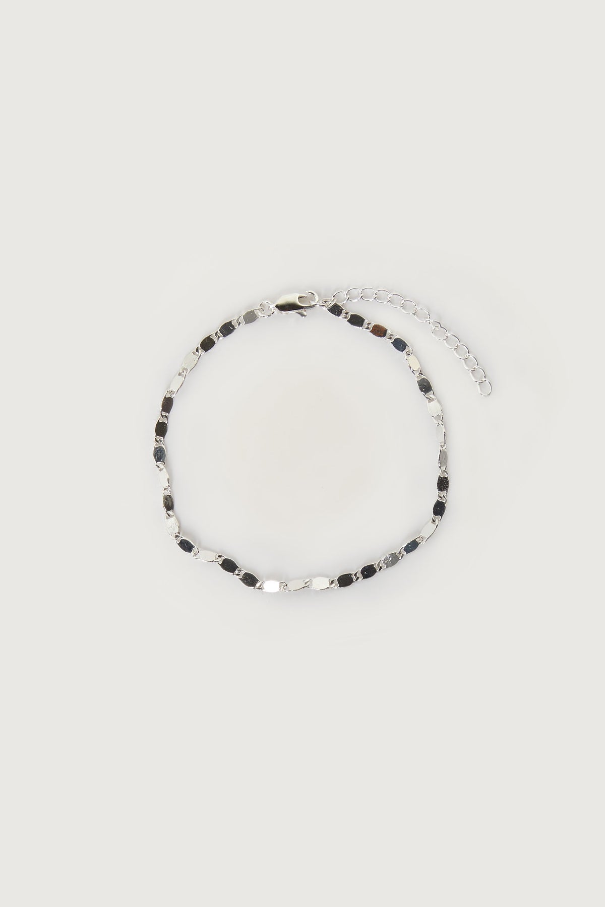 OVAL LINK CHAIN BRACELET
