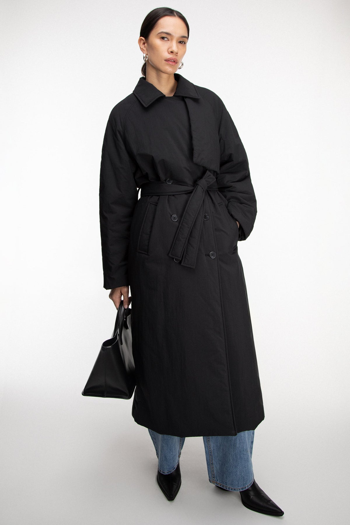 OVERSIZED PUFFER TRENCH COAT